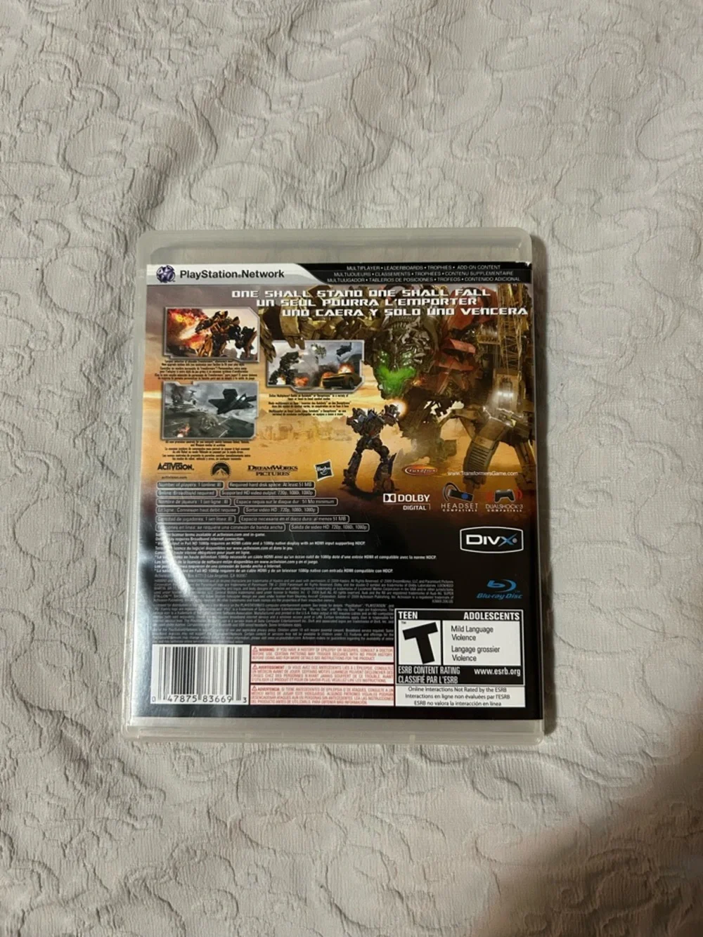 🤖 Transformers: Revenge of the Fallen – PS3 🤖 - Picture 4 of 4
